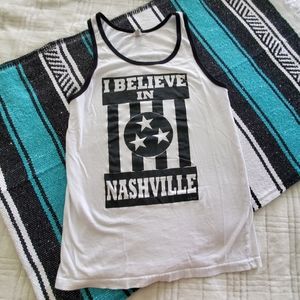 I Believe in Nashville Tank Top